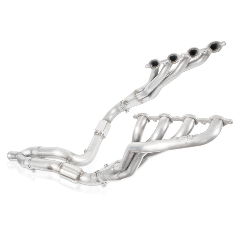 Stainless Works 2014-16 Chevy Silverado/GMC Sierra Headers High-Flow Cats Factory Connection - Image 3
