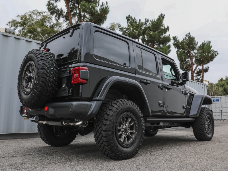 aFe 21-22 Jeep Wrangler JL Vulcan Series Stainless Steel Cat-Back Exhaust System - Image 3
