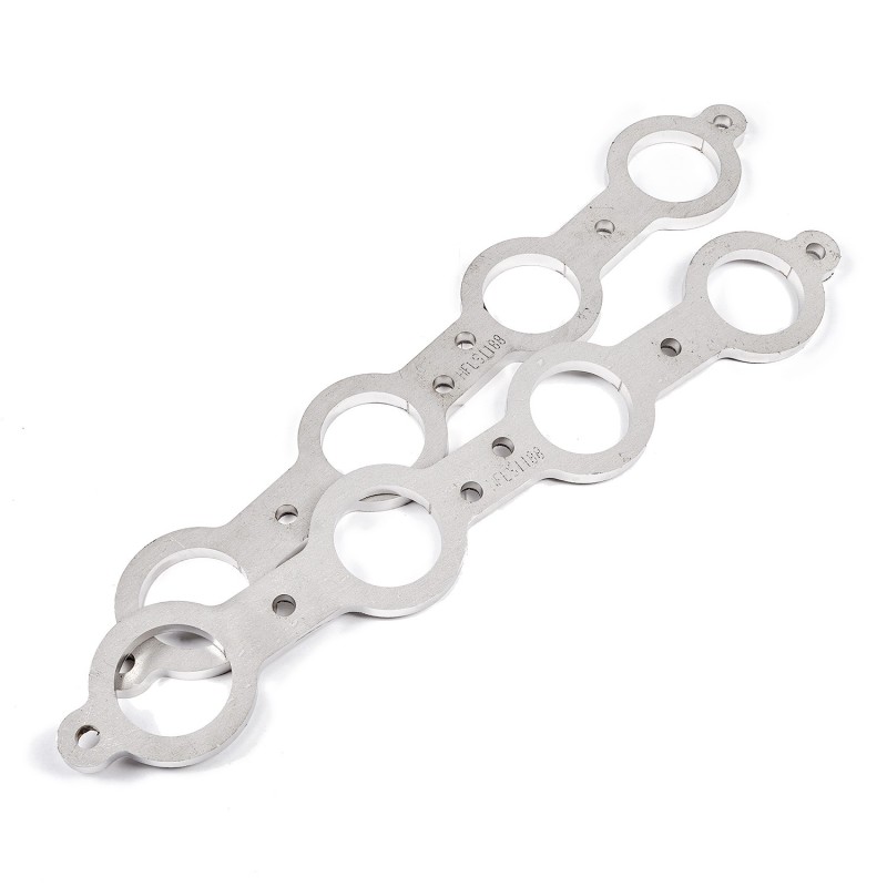 Stainless Works Chevrolet LS1/LS6 Round Port Header 304SS Exhaust Flanges 2in Primaries - Image 5