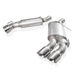 Alternative view of Stainless Works 2016+ Chevy Camaro SS 3in Legend Perf Connect Axle Back w/Valve & 4in Quad Tips