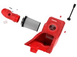Alternative view of aFe 23-24 Honda Civic Type R Takeda Momentum Red Edition Cold Air Intake System w/ Pro DRY S Filter