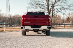Corsa 19-23 Chevrolet Silverado 1500 Cat-Back Dual Rear Exit with Twin 4in Polished Pro-Series Tips - Image 4
