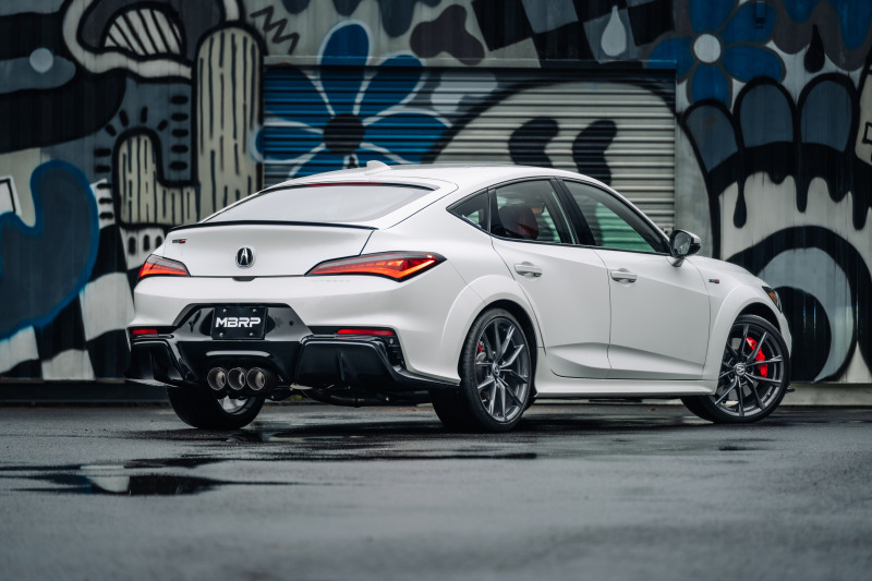 MBRP 2024+ Acura Integra Type-S Armor Pro 3in Active Profile Catback Exhaust - Carbon Fiber Tips - Image 4