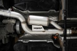 Alternative view of MBRP 15-18 Audi S3 304SS 3in Quad Split Rear Exit C/B System
