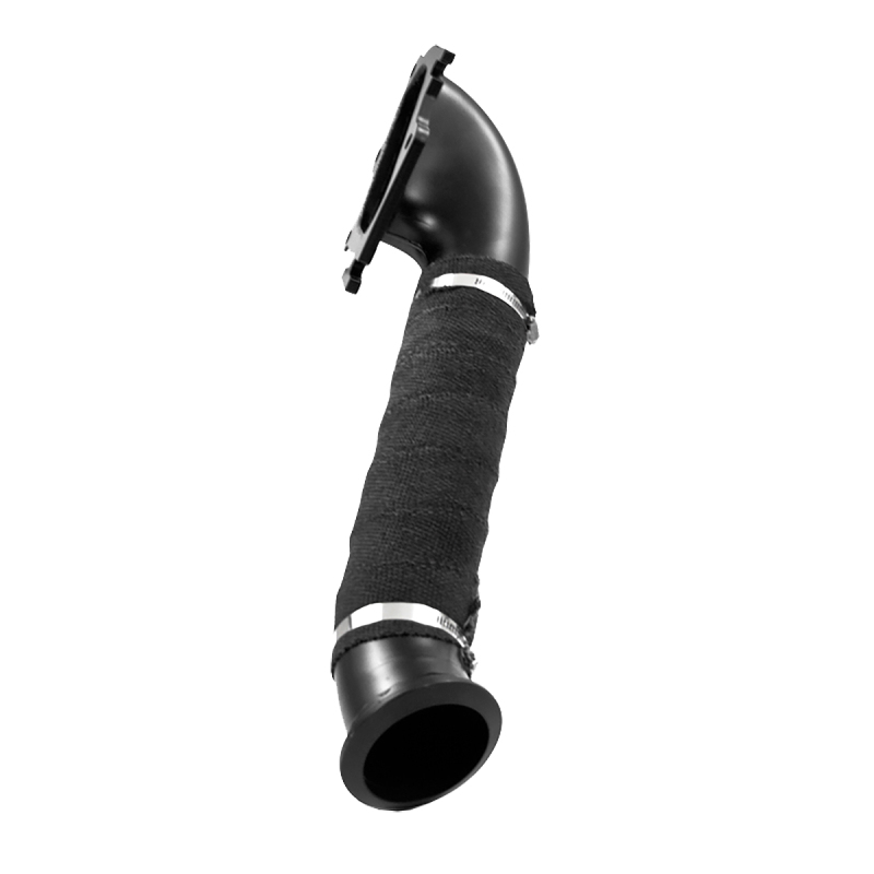 MBRP 01-04 Chev/GMC 6.6L Duramax 3in Turbo Down Pipe Black - Image 2