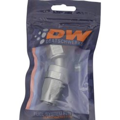 Alternative view of DeatschWerks 8AN Female Swivel 30-Degree Hose End CPE - Anodized Titanium