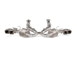 Akrapovic 2020+ Chevrolet Corvette C8 Slip-On Line (Titanium)