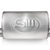 Stainless Works 3in ID OFFSET INLET/ 3in OD OFFSET OUTLET (ON SAME SIDE) 5inX9in