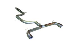 Alternative view of Injen 15-17 Volkswagen GTI 3in Cat-Back Stainless Steel Exhaust w/ Dual Polished Tips