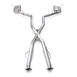 Stainless Works 11-20 Jeep Grand Cherokee 5.7L 3in Redline Catback Exhaust w/X-Pipe (Uses OEM Tips) - Image 3