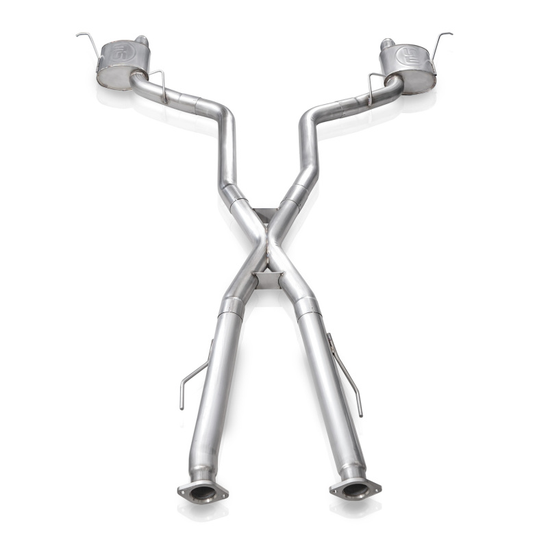 Stainless Works 11-20 Jeep Grand Cherokee 5.7L 3in Redline Catback Exhaust w/X-Pipe (Uses OEM Tips) - Image 3