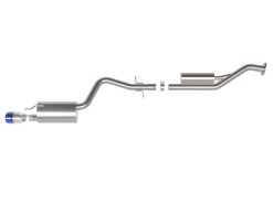 Alternative view of aFe Lexus IS300 01-05 L6-3.0L Takeda Cat-Back Exhaust System- Blue Tip
