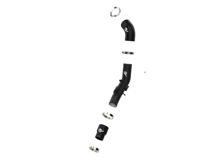 aFe BladeRunner 2-1/2 IN Aluminum Cold Charge Pipe Black 17-20 Hyundai Elantra GT L4-1.6L (t) - Image 2