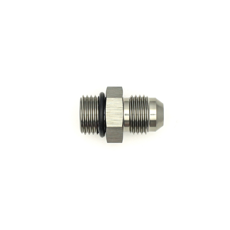 DeatschWerks 6AN ORB Male To 6AN Male Flare Adapter (Incl. O-Ring) - Image 2