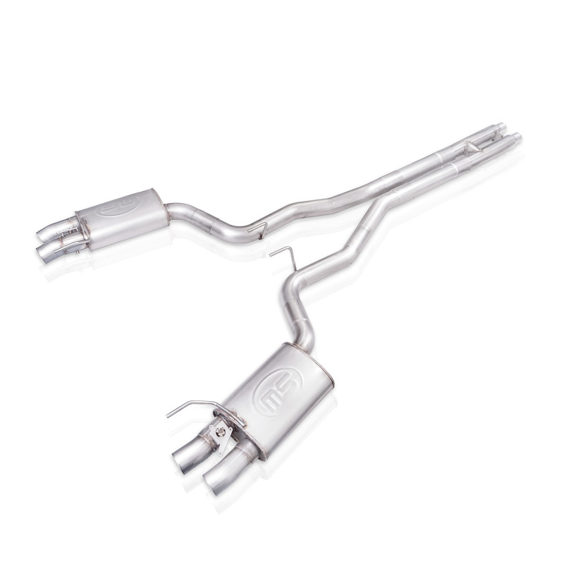 Stainless Works 2015+ Ford Shelby GT350 Legend Factory Connect H-Pipe Catback Exhaust w/Valves - Image 2