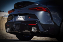 Alternative view of HKS SUPER TURBO MUFFLER MAT GR SUPRA DB22 URBAN MATTE EDITION
