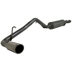 MBRP 04-11 Chevy Colorado / GMC Canyon 2.8L/2.9L/3.5L/3.7L Cat Back Single Side Aluminized Exhaust - Image 3