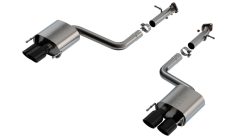 Borla 15-24 Lexus RC F Axle-Back Exhaust System S-Type - Black Chrome - Image 4