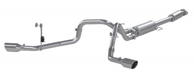 MBRP 2021+ Ford F-150 5.0L/3.5L/ 2.7L Ecoboost 3in Cat Back 2.5in Dual Split Exit T409 Exhaust - Image 2