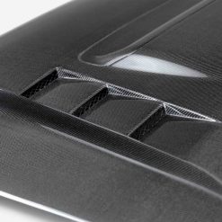 Seibon 12-15 Toyota Tacoma TS-Style Carbon Fiber Hood - Image 5