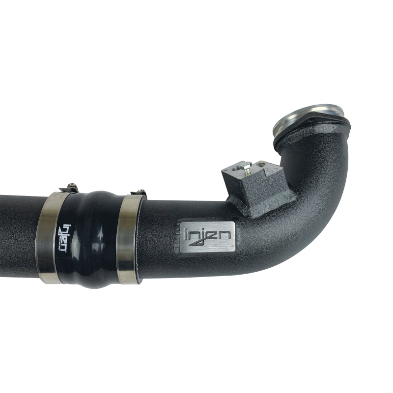 Injen 19-20 BMW Z4 / 2020 Toyota Supra 3.0L Turbo Wrinkle Black SES Intercooler Pipes - Image 2