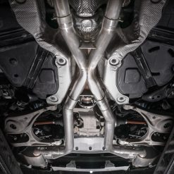 Stainless Works 11-20 Jeep Grand Cherokee 5.7L 3in Redline Catback Exhaust w/X-Pipe (Uses OEM Tips) - Image 10