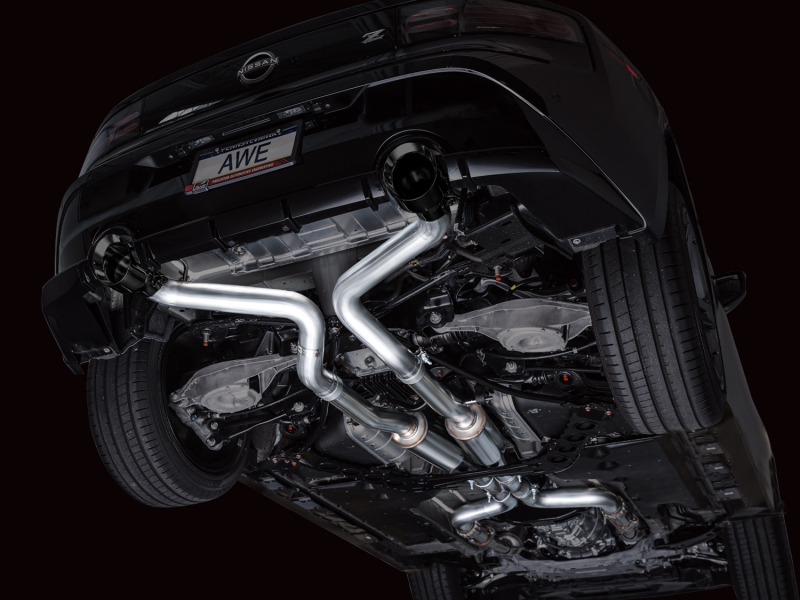 AWE 2023 Nissan Z RZ34 RWD Track Edition Catback Exhaust System w/ Diamond Black Tips - Image 18