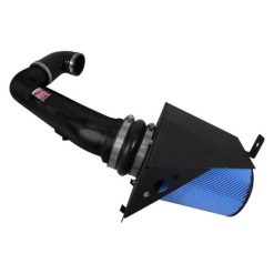 Alternative view of Injen 09-10 Ford F-150 V8 5.4L Wrinkle Black Power-Flow Air Intake System