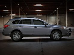 Alternative view of aFe POWER 15-19 Subaru Outback H4 2.5L / H6 3.6L Terra Guard Trail Steps - Black