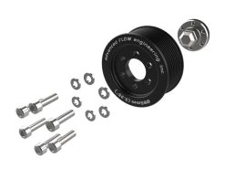 Alternative view of aFe 15-23 Dodge Challenger / 15-23 Dodge Charger SRT Hellcat 3.35in Supercharger Power Pulley Kit