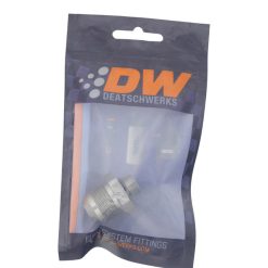 Alternative view of DeatschWerks 6AN ORB Male to 10AN Male Flare Adapter - Anodized DW Titanium
