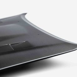 Seibon 05-11 Toyota Tacoma TS-Style Carbon Fiber Hood - Image 6