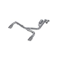 Alternative view of MBRP 2021+ Ford Bronco Sport (1.5L / 2.0L EcoBoost) 2.5in Resonator-Back Exhaust - Dual Rear Exit