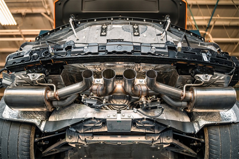 Corsa 2023 Chevrolet Corvette C8 Z06 3in Valved Cat-Back Exhaust Muffler System (Re-Uses Stock Tips) - Image 4