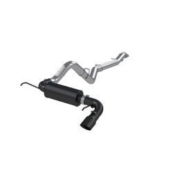 Alternative view of MBRP 2021+ Ford Bronco 2.3L/2.7L EcoBoost 3in Black Aluminized Catback Exhaust