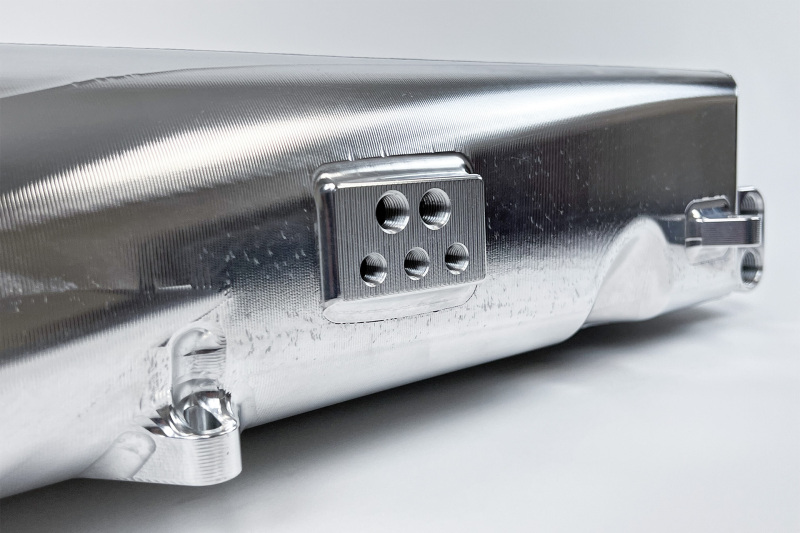 CSF Gen 2 B58 Race X Charge-Air-Cooler Manifold - Raw Billet Aluminum Finish - Image 5
