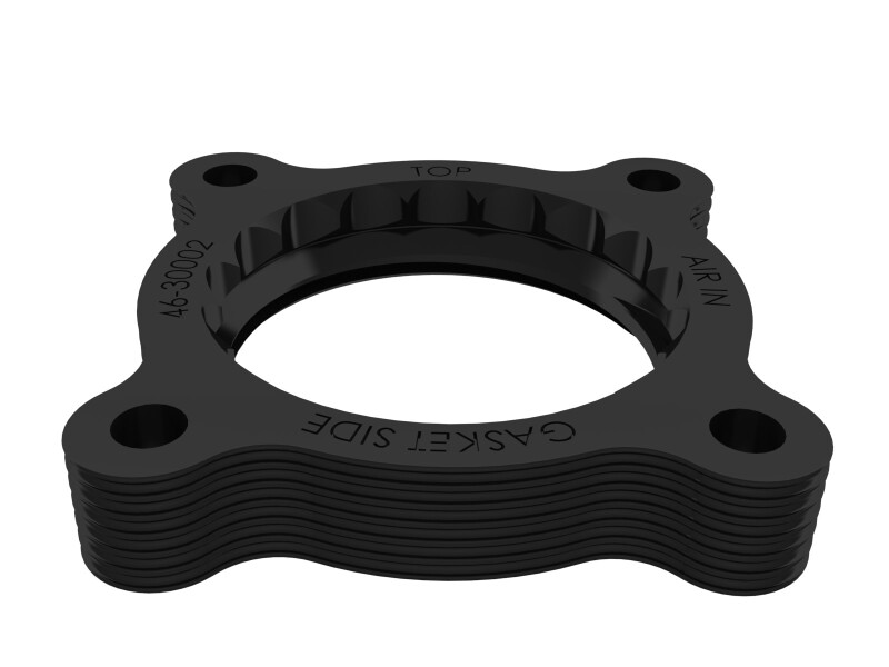 aFe 15-19 Subaru Outback H4 2.5L Silver Bullet Throttle Body Spacer - Image 3