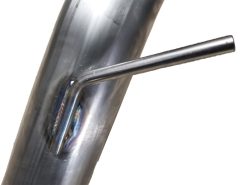 Injen 16-18 Ford Focus RS 3in Cat-Back Stainless Steel Exhaust w/ 4in Black Chrome Tips - Image 5