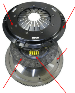 HKS 2022+ Toyota GR86 / 2022+ Subaru BRZ LA Clutch Kit - Image 3
