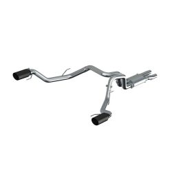 MBRP 17-20 Ford F-150 Raptor 3.5L Ecoboost Dual Rear Exit T409 3in Resonater Back Exhaust System - Image 3