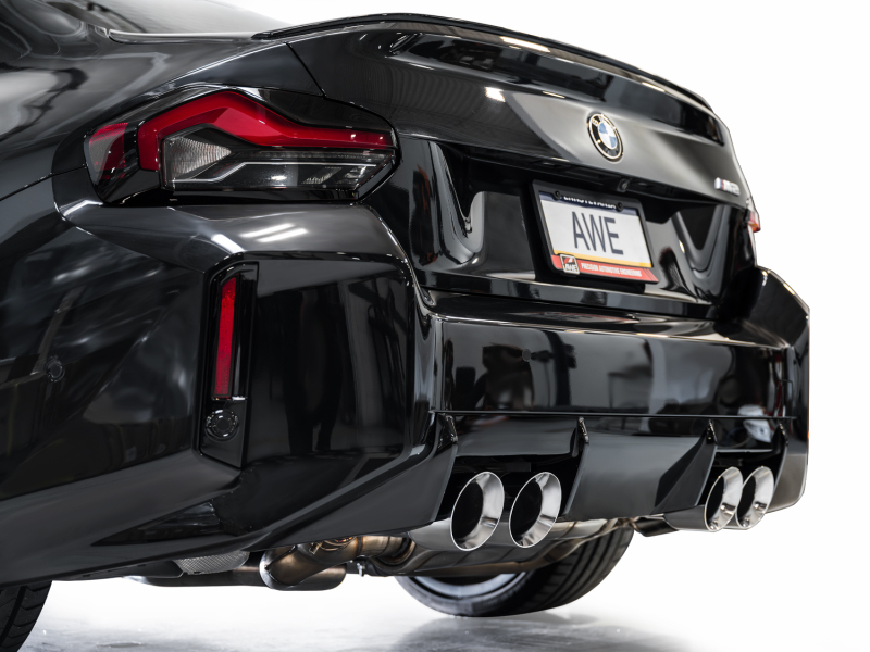 AWE Tuning 23-24 BMW G87 M2 SwitchPath Edition Exhaust - Chrome Silver Tips - Image 7
