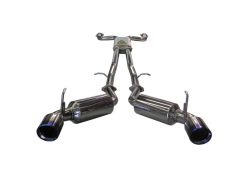 Injen 09-20 Nissan 370Z Dual 60mm SS Cat-Back Exhaust w/ Built In Resonated X-Pipe - Image 3
