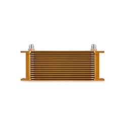 Mishimoto Universal 16-Row Oil Cooler Gold - Image 3