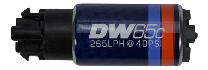 DeatschWerks 265 LPH DW65C Series Compact Fuel Pump w/ Mounting Clips - Image 2