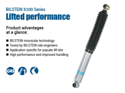 Bilstein 5100 Series 14 Chevy Silverado 1500 / 14 GMC Sierra 1500 Rear 46mm Monotube Shock Absorber - Image 5