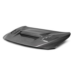 Alternative view of Seibon 2022+ Subaru WRX CW-Style Carbon Fiber Hood