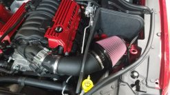 Alternative view of JLT 12-20 Jeep Grand Cherokee SRT8 6.4L Black Textured CAI Kit w/Dry Filter (12-19 CARB Exempt)