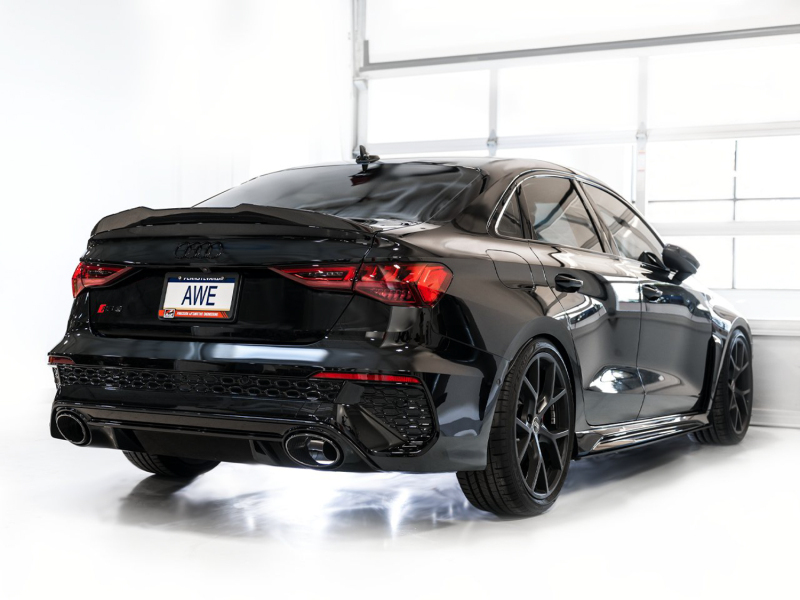 AWE Tuning Audi 22-23 8Y RS3 Cat-Back Track Edition Exhaust System - No Tips - Image 7