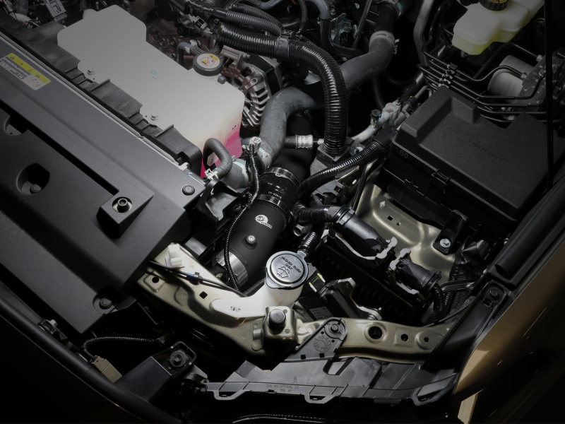 aFe 2024+ Toyota Tacoma BladeRunner 2.5in & 3in Aluminum Hot & Cold Charge Pipe Kit - Black - Image 9