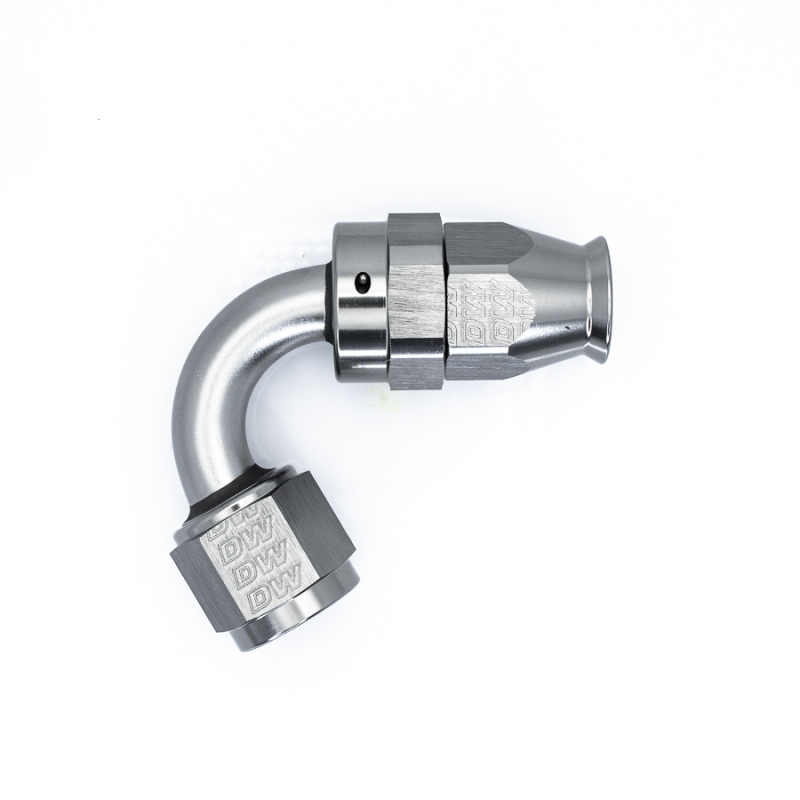 DeatschWerks 8AN Female Flare Swivel 120-degree Hose End - PTFE - Image 3